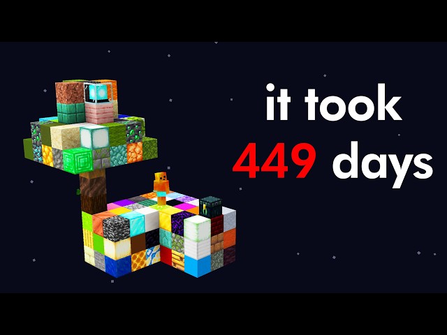 Collecting Every Obtainable Block in Skyblock