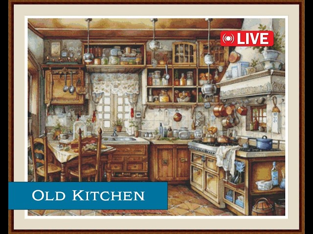 Let's keep building an "Old Kitchen"  | Stitch With Me #35