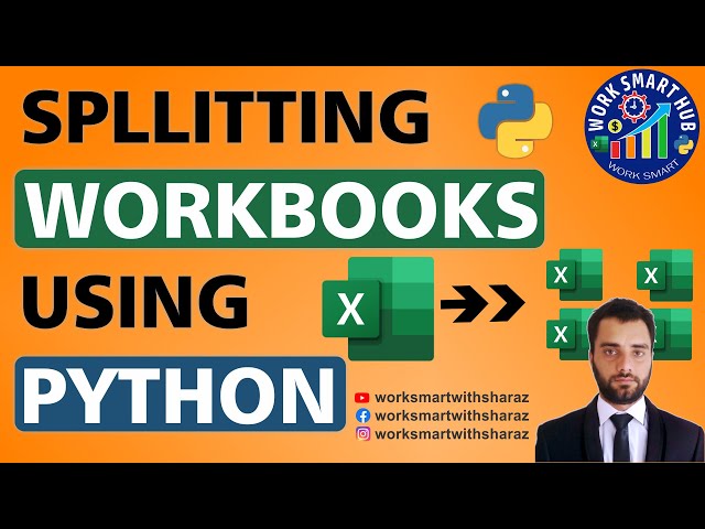 Split Excel Data into Multiple Files in Seconds using Python | Work Smart Hub