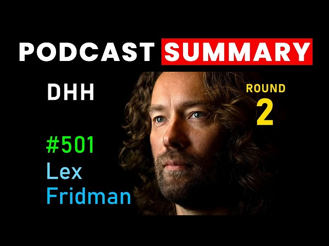 DHH: Future of Programming, AI, Agentic Engineering, Vibe Coding & Linux | Lex Fridman Podcast #501