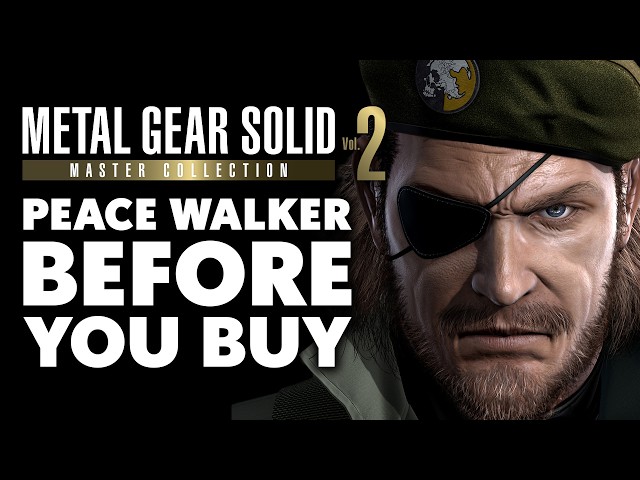 Metal Gear Solid Peace Walker (Master Collection Vol. 2) - 15 Things You NEED To Know Before You Buy