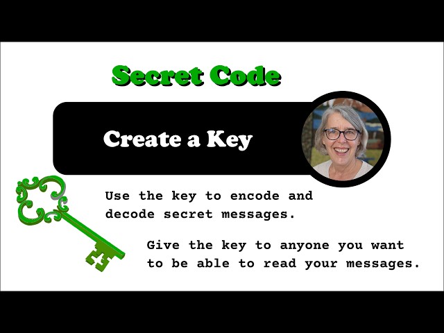 Create a Secret Code Program: TG13.1 Write to a File