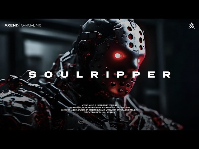 SOULRIPPER - 1 HOUR Dark Techno / Cyberpunk / Industrial / Darksynth Mix - AXEND