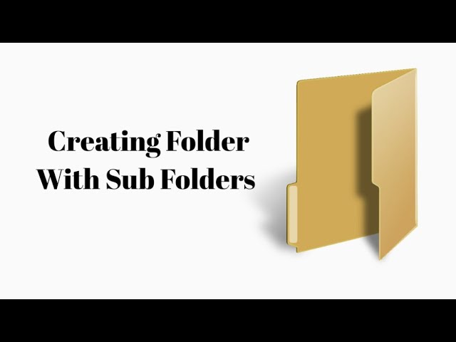 How to Create Folders and Subfolders in Windows 10 & 11 (Step-by-Step)