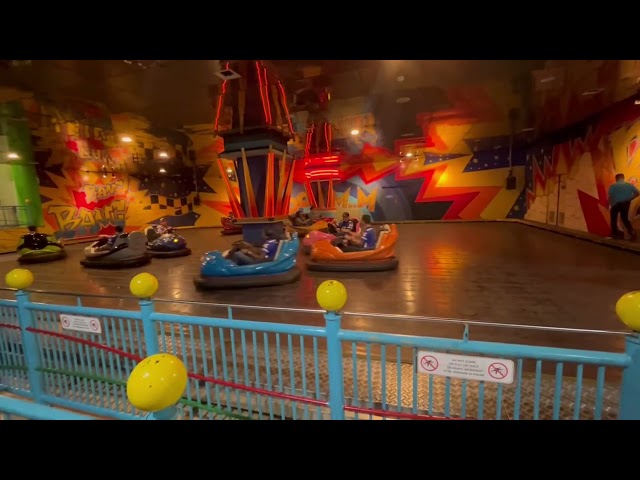 Bumper cars at Berjaya Times Square