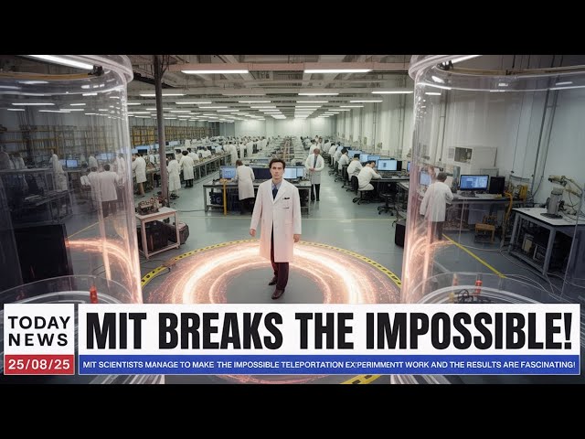 MIT’s Teleportation Test Created Something That REFUSED to Vanish