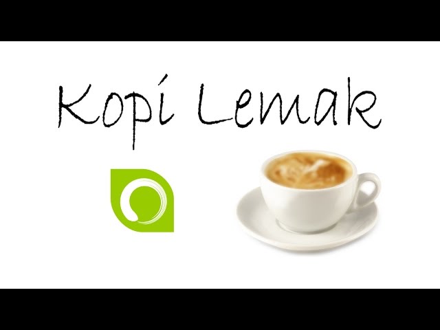 Kopi Lemak - Butter Coffee with a taste of Java