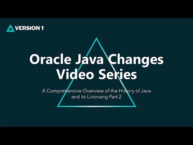 Oracle Java SE Universal Licensing Changes Part 2