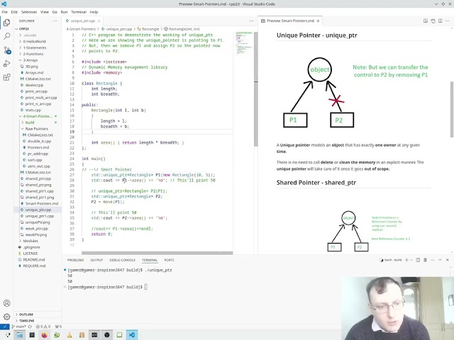 4# C++23 Smart Pointers - 'C++23 in 3 minutes' by Paul McQuade