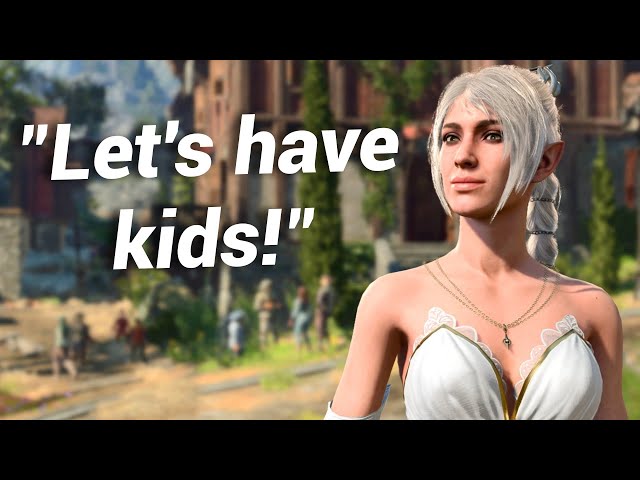 What if You Romance Shadowheart but She Wants to Have Kids?