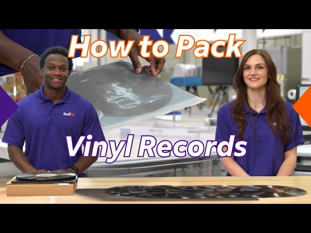 How to Pack & Ship Vinyl Records | The Ultimate FedEx Guide