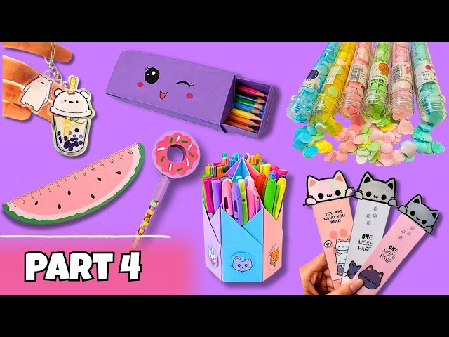 7 DIY Unique💡*School Supplies* With *Paper* (Part 4) 