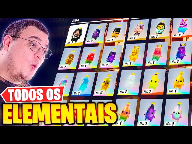 DONE! I NOW HAVE ALL THE FORTNITE ELEMENTALS