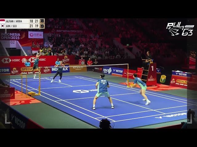 Indonesia Open 2025 | Highlights Kim Won Ho / Seo Seung Jae [5] vs Fajar Alfian / Rian Ardianto [6]