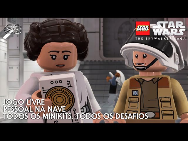 LEGO® Star Wars™: A Saga Skywalker #68 PESSOAL NA NAVE, JOGO LIVRE, TODOS OS MINIKITS