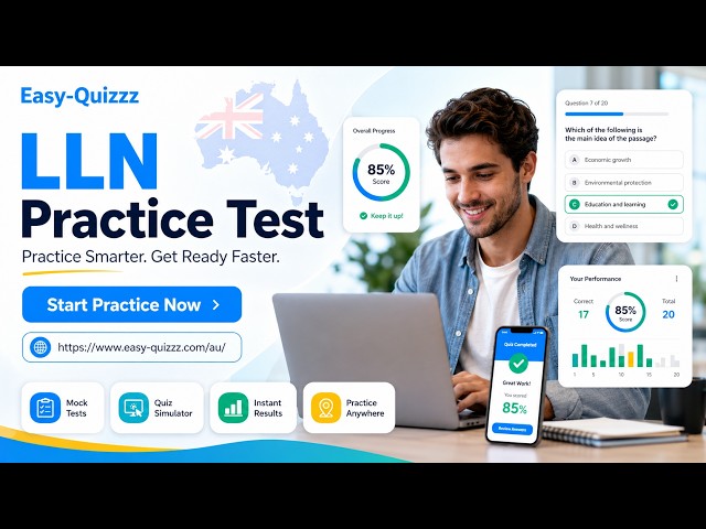 LLN Practice Test Australia: Full Prep Guide & Question Demo