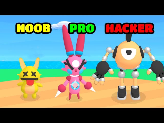Monster Box Gameplay - NOOB vs PRO vs HACKER (iOS/Android)