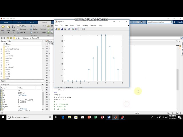 Convolution in matlab