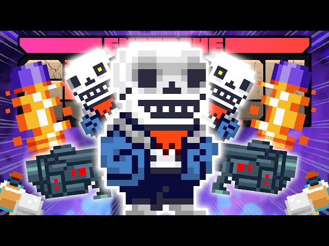 I Fought SANS From UNDERTALE In Modded Enter The Gungeon!