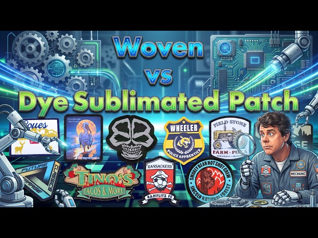 Woven vs Dye Sublimated Patches: How to Choose the Right One