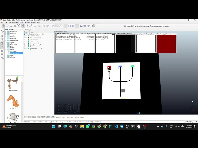 eLSI Sprint 1 Task 2A | PID Line Following with Pick and Place | e-Yantra