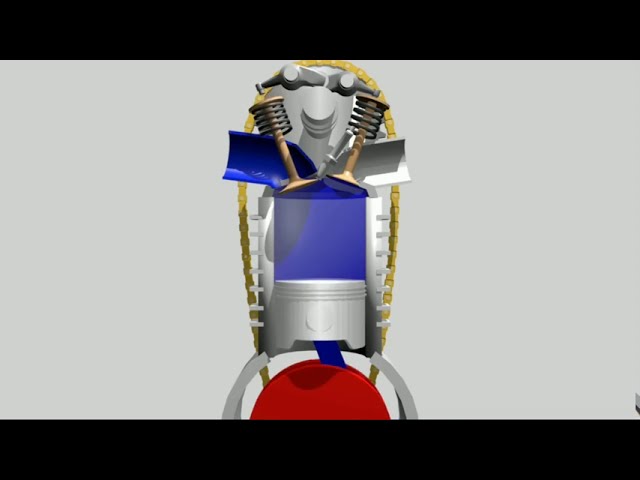 2 Stroke Engine Animation