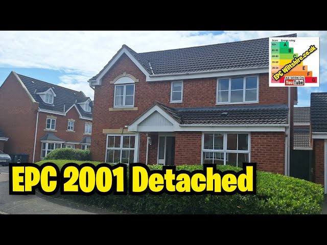 EPC on a  2001 Detached House walk through explained