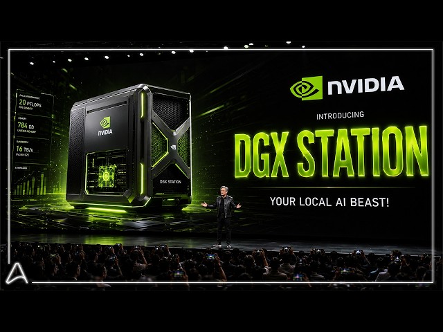 NVIDA's New DGX Stations Destroying The Entire AI INDUSRTY!