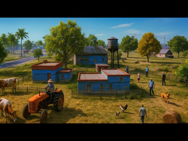 🌍 Free Fire Map Photos to Realistic AI Video | FF Map Real Life Version | 4K