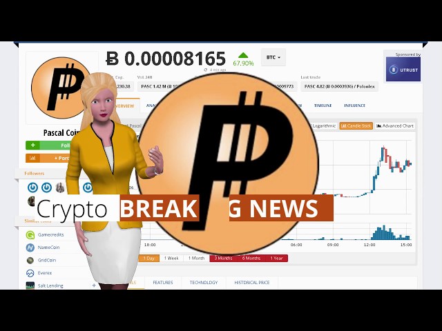 Pascal Coin $PASC Rose 67% During the Past 24 Hours