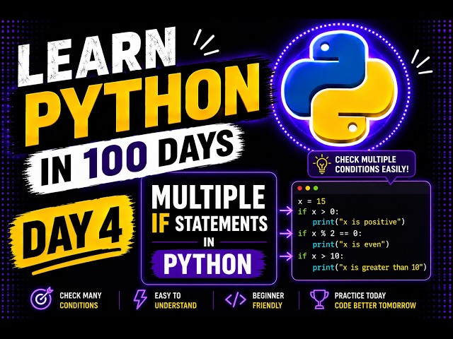 Multiple if Statements in Python