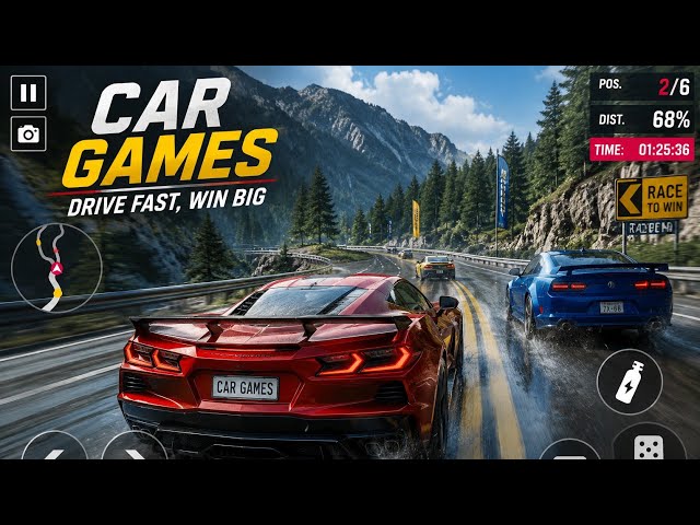 Bapu ru ko car game play, car pasing games. 