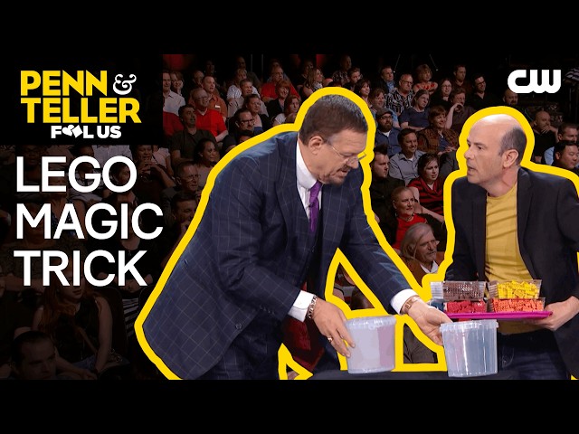 Magician Fools Penn & Teller AGAIN with Lego Magic Trick | Penn & Teller: Fool Us | The CW