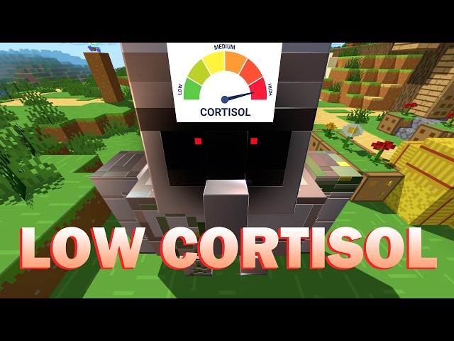 Low cortisol meme [Minecraft animation]
