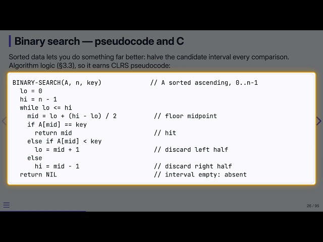 17.6 Searching Recap — Data Structures in C