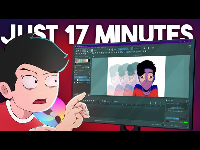 How to Animate in Krita: Full Beginner's Tutorial | Nothing Animate