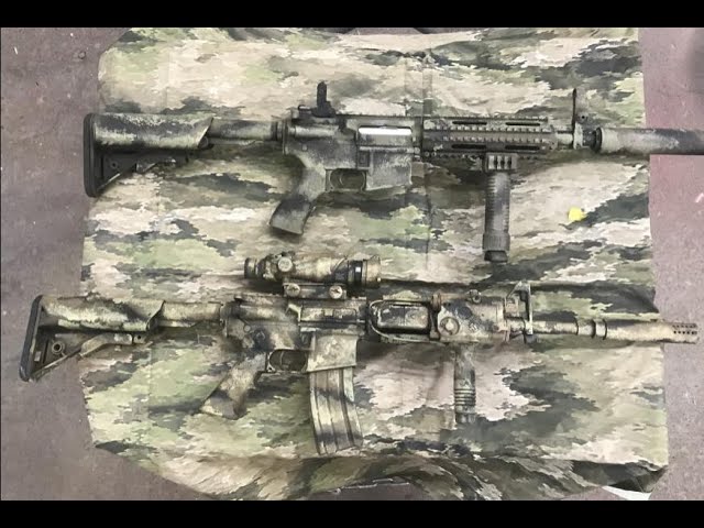 A-TACS IX Camo rifle painting tutorial
