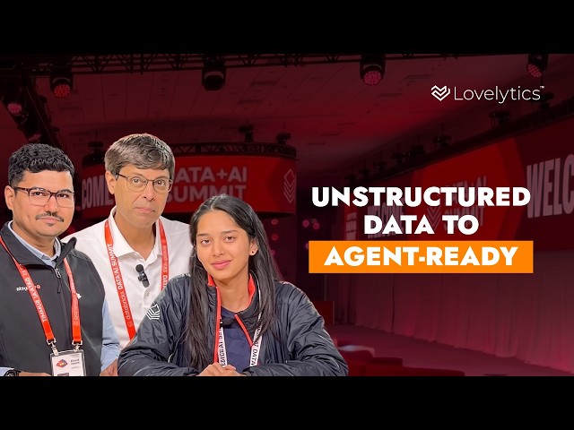 Unstructured Data to Agent-Ready Context: Databricks Document Intelligence with Archika Dogra