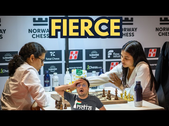 Divya Deshmukh's fierce play against India no.1 Koneru Humpy