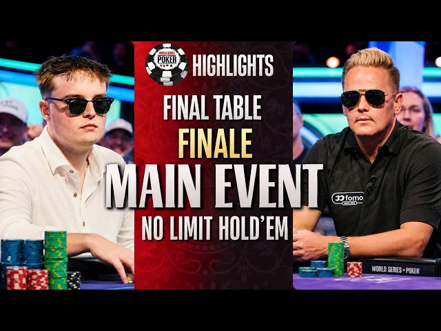 HIGHLIGHTS | $10,000 Main Event | Final Table Finale