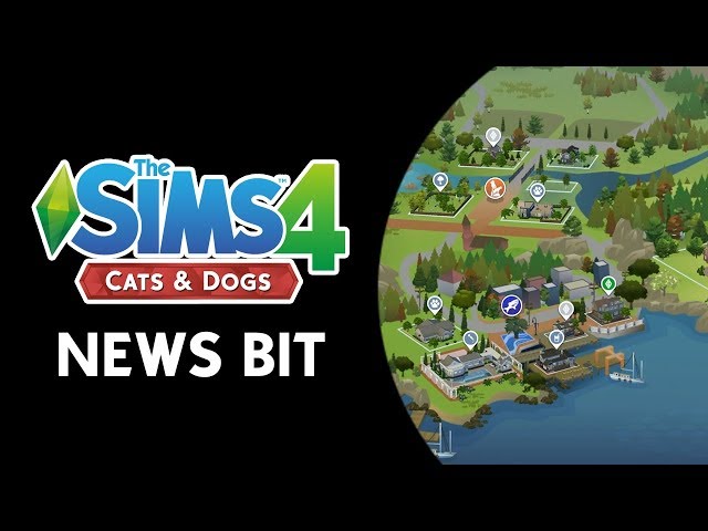 The Sims 4 News Bit: Pets in Apartments, Running a Vet, World Map, & more! (NEW INFO)