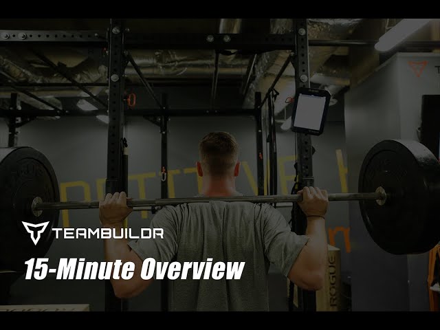 15-Minute TeamBuildr Software Overview (Sport and Team)