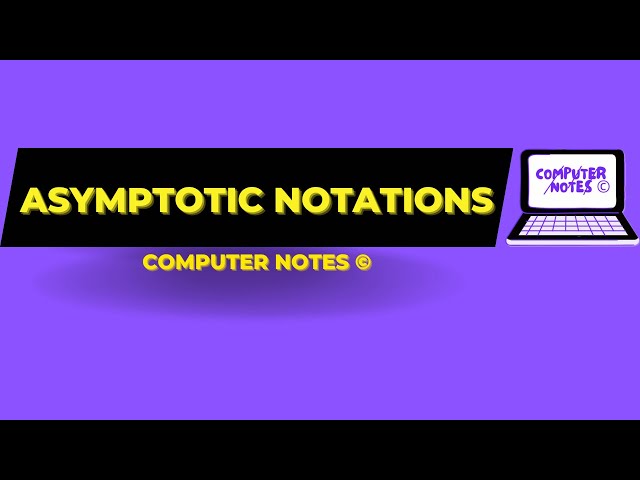 Asymptotic Notations Part 2 | Full Video in description |  #bca #computerscience