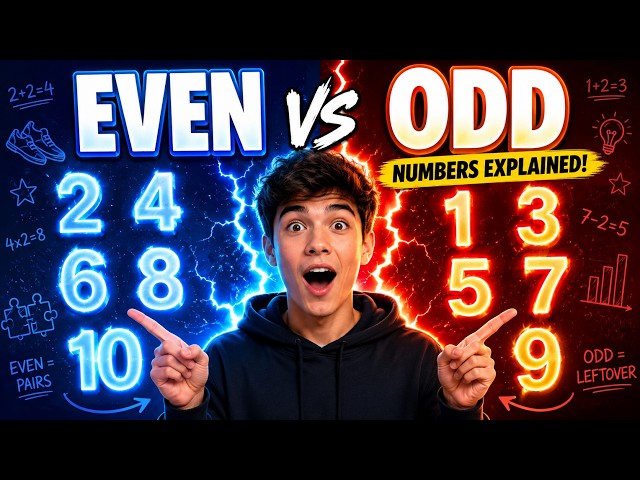 Even and Odd Numbers Explained | The Hidden Pattern in Mathematics