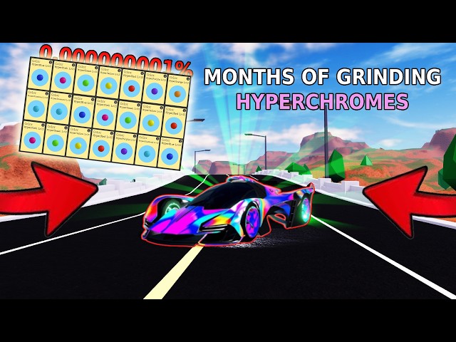 GETTING ?? HYPERCHROMES during CRAZY 2025/2026 in Roblox Jailbreak