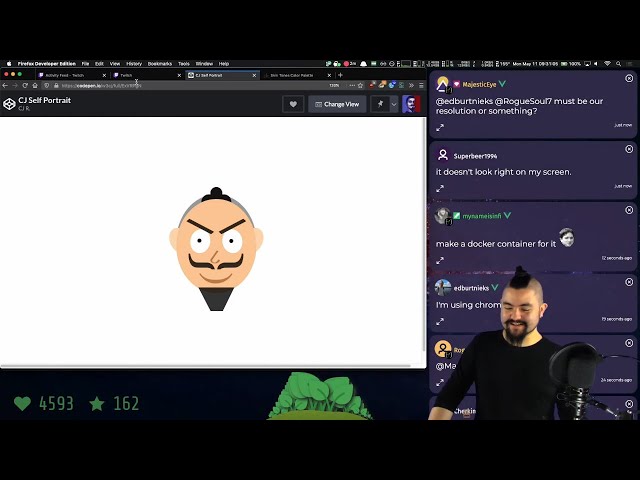 🤓 | HTML / CSS Self Portrait Challenge