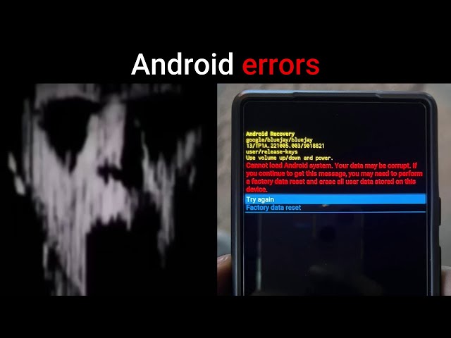 Mr Incredible becoming Uncanny (Android errors)