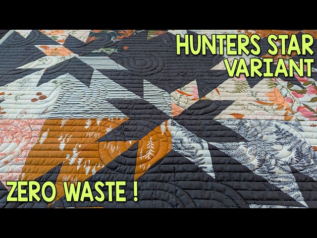 Turn 10” Squares Into a No-Waste Hunter's Star Masterpiece | Wilderness Woven's