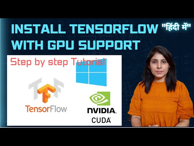Install Tensorflow with GPU support on windows