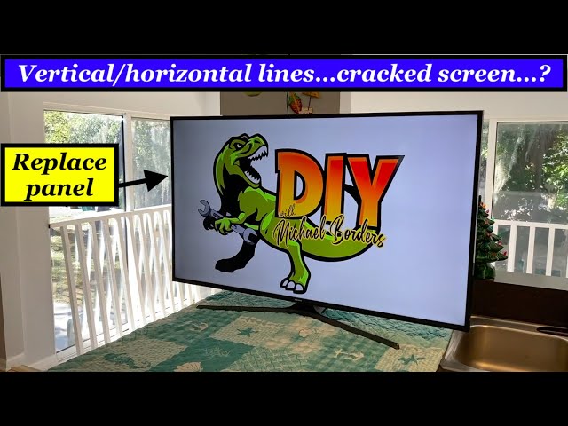 How to replace TV screen/panel - DIY Samsung/LG/Sony/Vizio